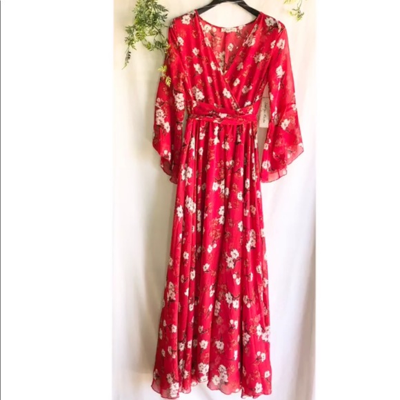 indigo Rose Dresses & Skirts - 🌺Beautiful Maxi Floral Dress size Small🌺